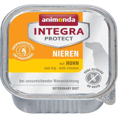 Консервы Integra Protect Renal для собак с курицей при хронической почечной недостаточности - 150 гр в Алматы и в Казахстане за 1 210 ₸